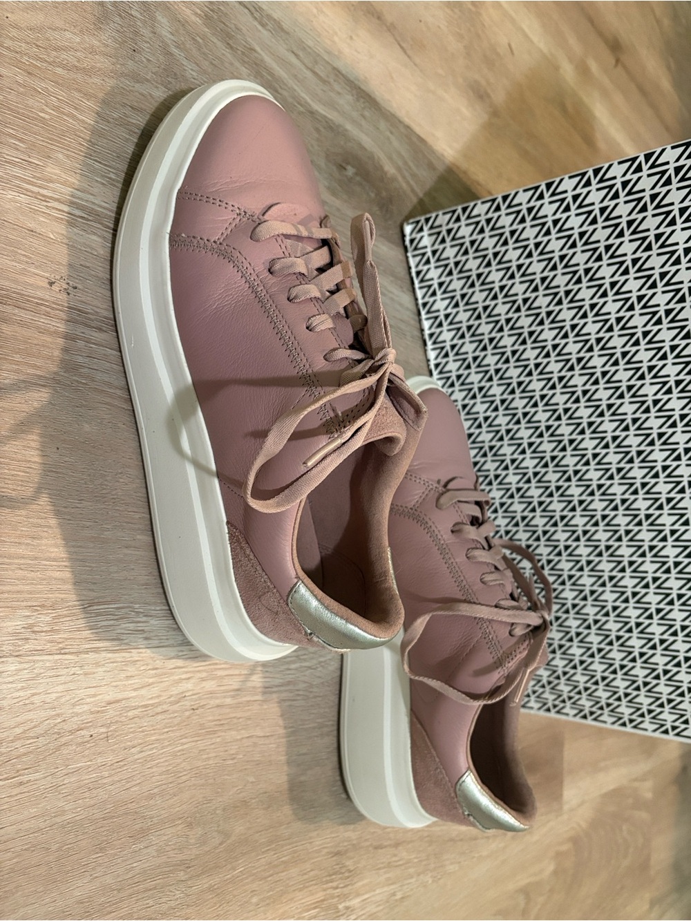 UGG Women's Platform Lace-Up Sneakers in Dusty Rose - Picture 2 of 5